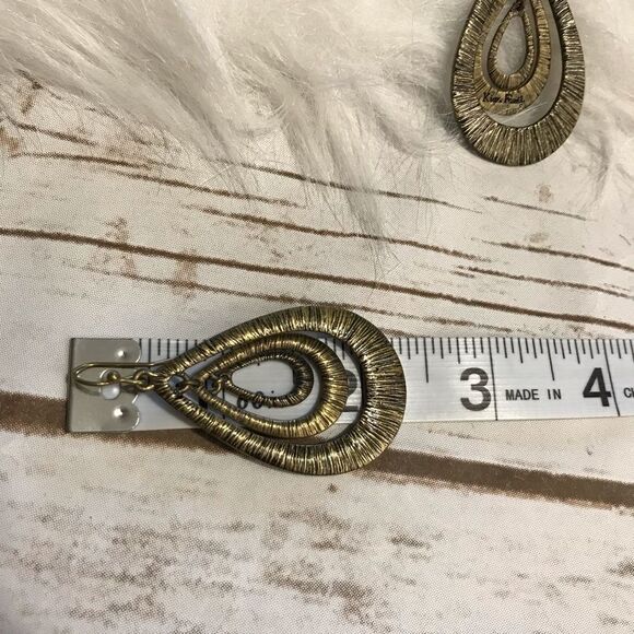 Kiam Family Earring Bronze Dangle Designer - Picture 7 of 10